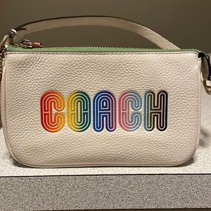 Coach Nolita 19 Leather Pride Rainbow Purse or Wristlet